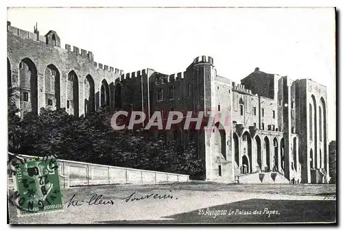 Cartes postales Avignon Palais des Papes