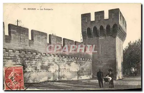 Cartes postales Avignon les Remparts