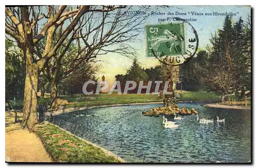 Cartes postales Avignon Rocher des Doms Venux aux Hirondelles