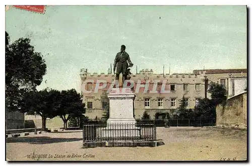 Cartes postales Avignon La Statue du Brave Crillon
