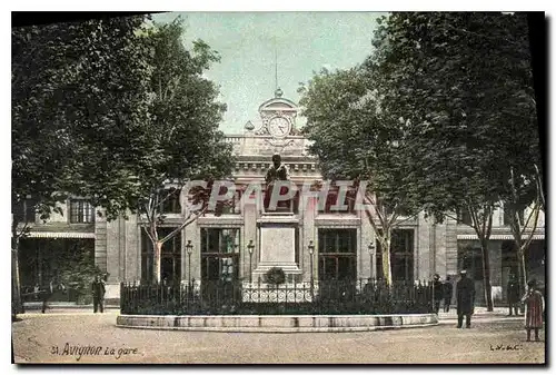 Cartes postales Avignon la gare