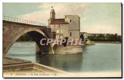 Cartes postales Avignon Le Pont St Benezet