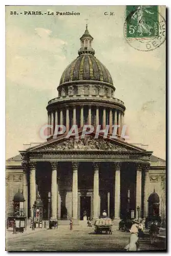 Cartes postales Paris le Pantheon