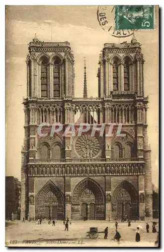 Cartes postales Paris Notre Dame