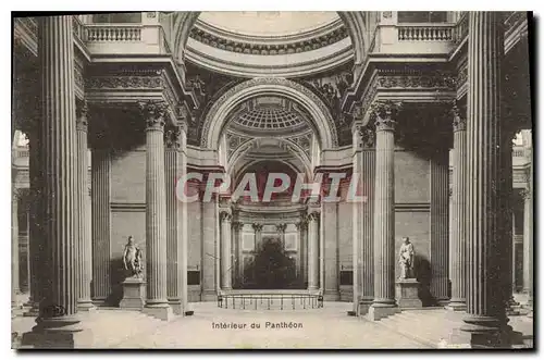 Ansichtskarte AK Interieur de Pantheon