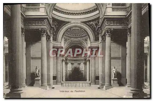 Cartes postales Interieur de Pantheon
