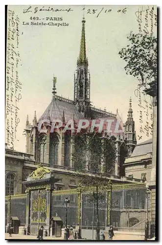 Cartes postales Paris la Sainte Chapelle