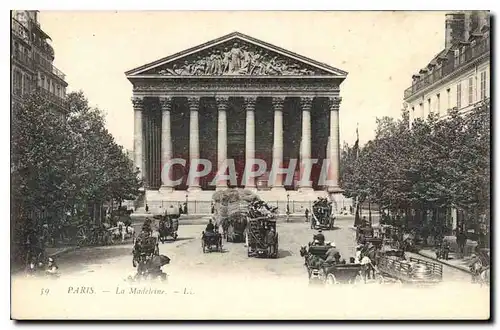 Cartes postales Paris la Madeleine