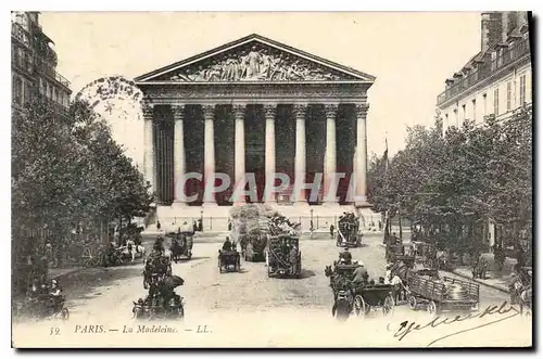 Cartes postales Paris la Madeleine