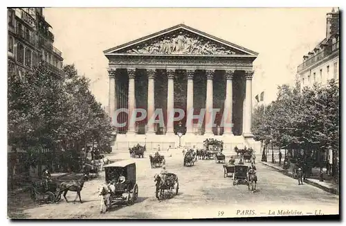 Cartes postales Paris la Madeleine