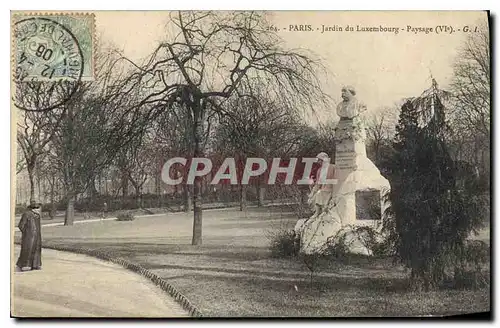 Ansichtskarte AK Paris Jardin du Luxembourg Paysage