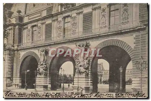 Ansichtskarte AK Paris Portes du Carrousel