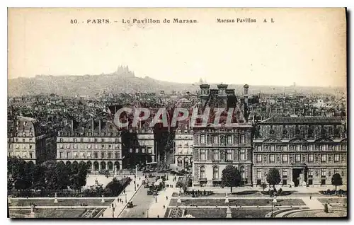 Ansichtskarte AK Paris Le Pavillon de Marsan