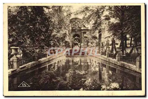 Ansichtskarte AK Vues de Paris Jardin du Luxembourg Fontaine Medicis