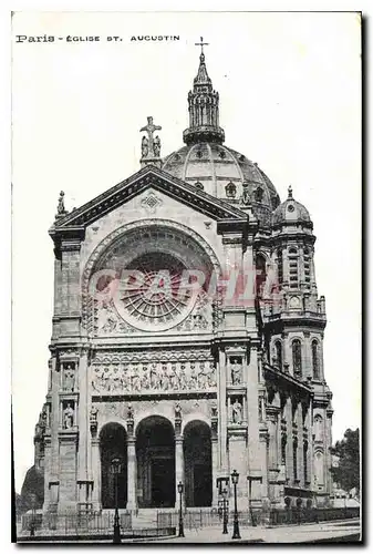 Cartes postales Paris Eglise St Augustin