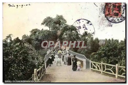 Ansichtskarte AK Paris Le Pont de Briques aux Buttes Chaumont