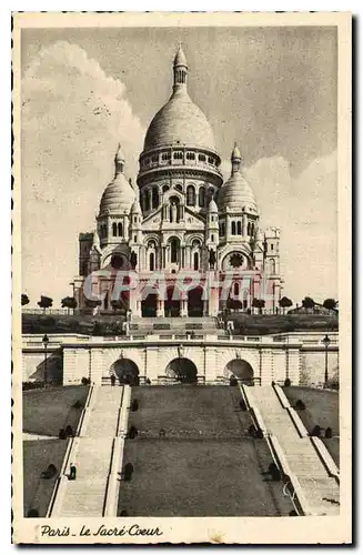 Cartes postales Paris le Sacre Coeur