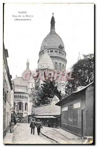 Ansichtskarte AK Paris Rue de la Barre Montmartre