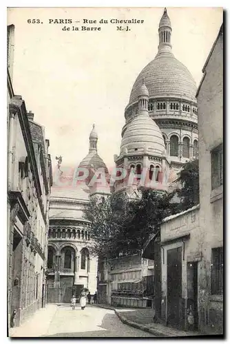 Cartes postales Paris Rue de Chevalier de la Barre