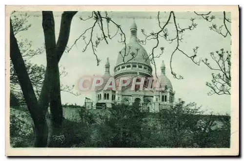 Ansichtskarte AK Les Jolis Coins de Paris Montmartre Basilique du Sacre Coeur