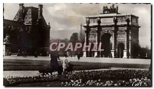 Cartes postales Paris et ses Merveilles Place et Arc de triomphe du Carrousel