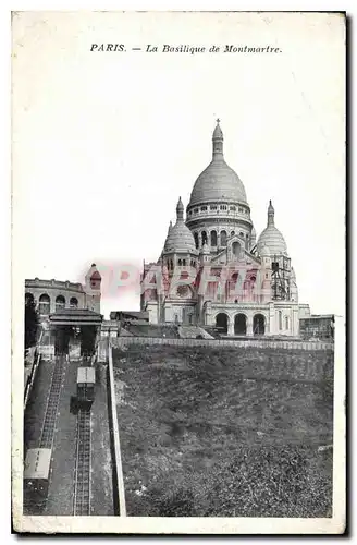 Cartes postales Paris La Basilique de Montmartre