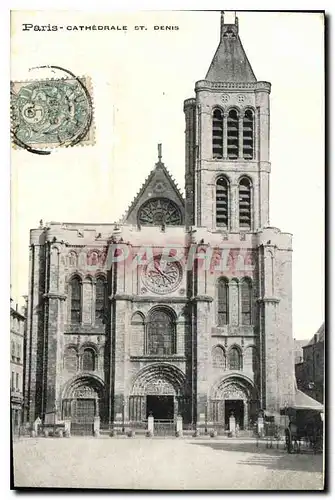 Cartes postales Paris Cathedrale St Denis