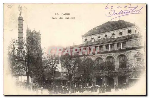 Cartes postales Paris Place du Chatelet