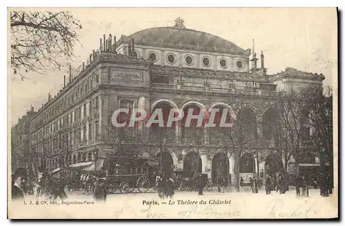 Cartes postales Paris Le Theatre du Chatelet