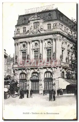 Cartes postales Paris Theatre de la Rennaissance