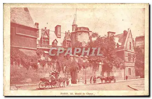 Cartes postales Paris Musee de Cluny