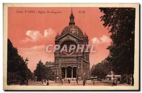 Cartes postales Paris Eglise St Augustin