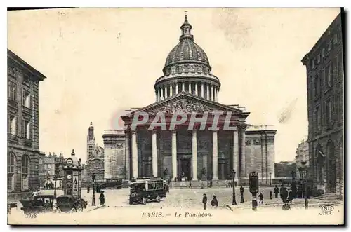 Cartes postales Paris le Pantheon