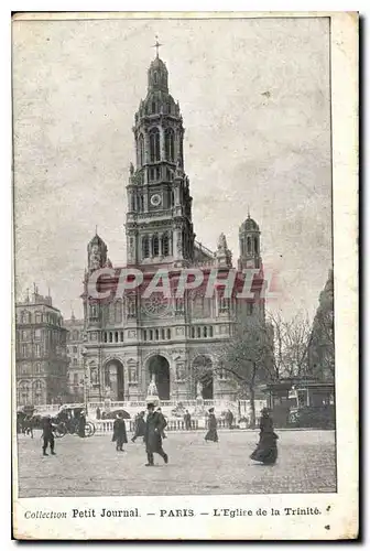 Cartes postales Collection Petit Journal Paris L'Eglise de la Trinite