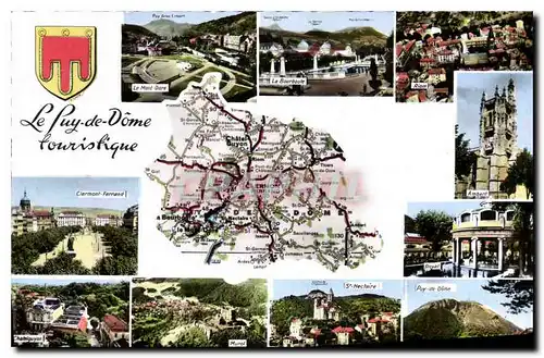 Cartes postales Le Puy de Dome Touristique