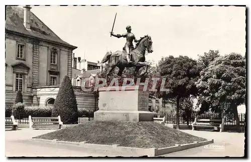 Ansichtskarte AK Reims Marne La statue de Jeanne d'arc
