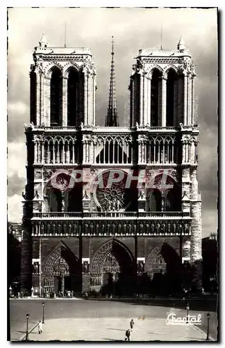 Moderne Karte Paris Notre Dame