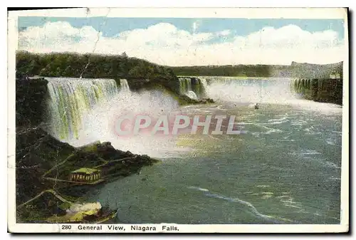 Cartes postales General view Niagara Falls