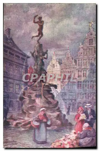 Cartes postales moderne Anvers Le Monument Brabo Antwerpen Het Brabo monument