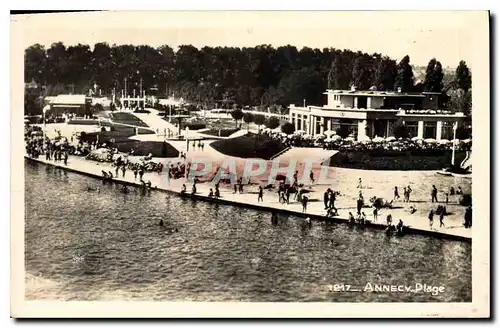 Cartes postales moderne Annecy Plage