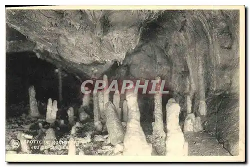 Cartes postales moderne Grotte de Rocherfort Le jeu de Quilles