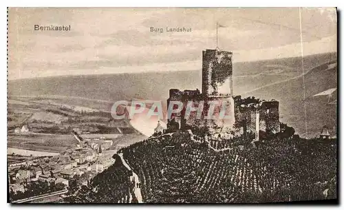 Cartes postales moderne Bernkastel Burg Landshut
