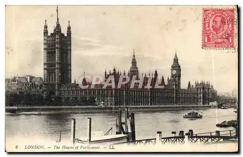 Cartes postales moderne London The Houses of Parlioment