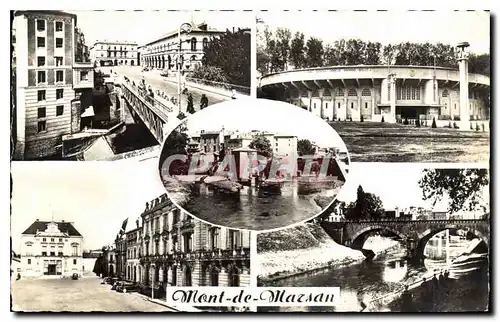Cartes postales moderne Mont de Marsan Place du Marche Hotel de Ville