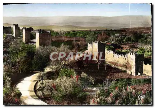 Ansichtskarte AK Tlemcen Anciens Remparts de Mansourah