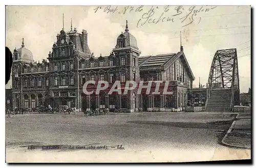 Ansichtskarte AK Calais La Gare cote Nord