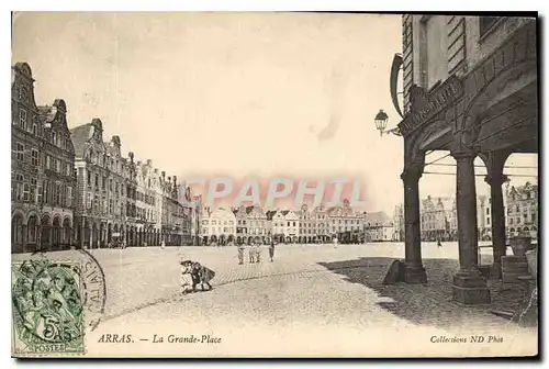 Cartes postales Arras La Grande Place