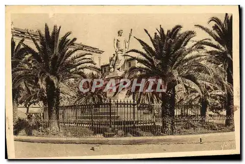 Cartes postales Bastia Corse Saint Nicolas Statue de Napoleon I