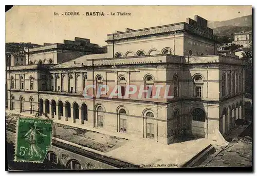 Cartes postales Corse Bastia Le Theatre