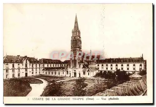 Cartes postales Abbaye de la Grande Trappe Orne Vue generale
